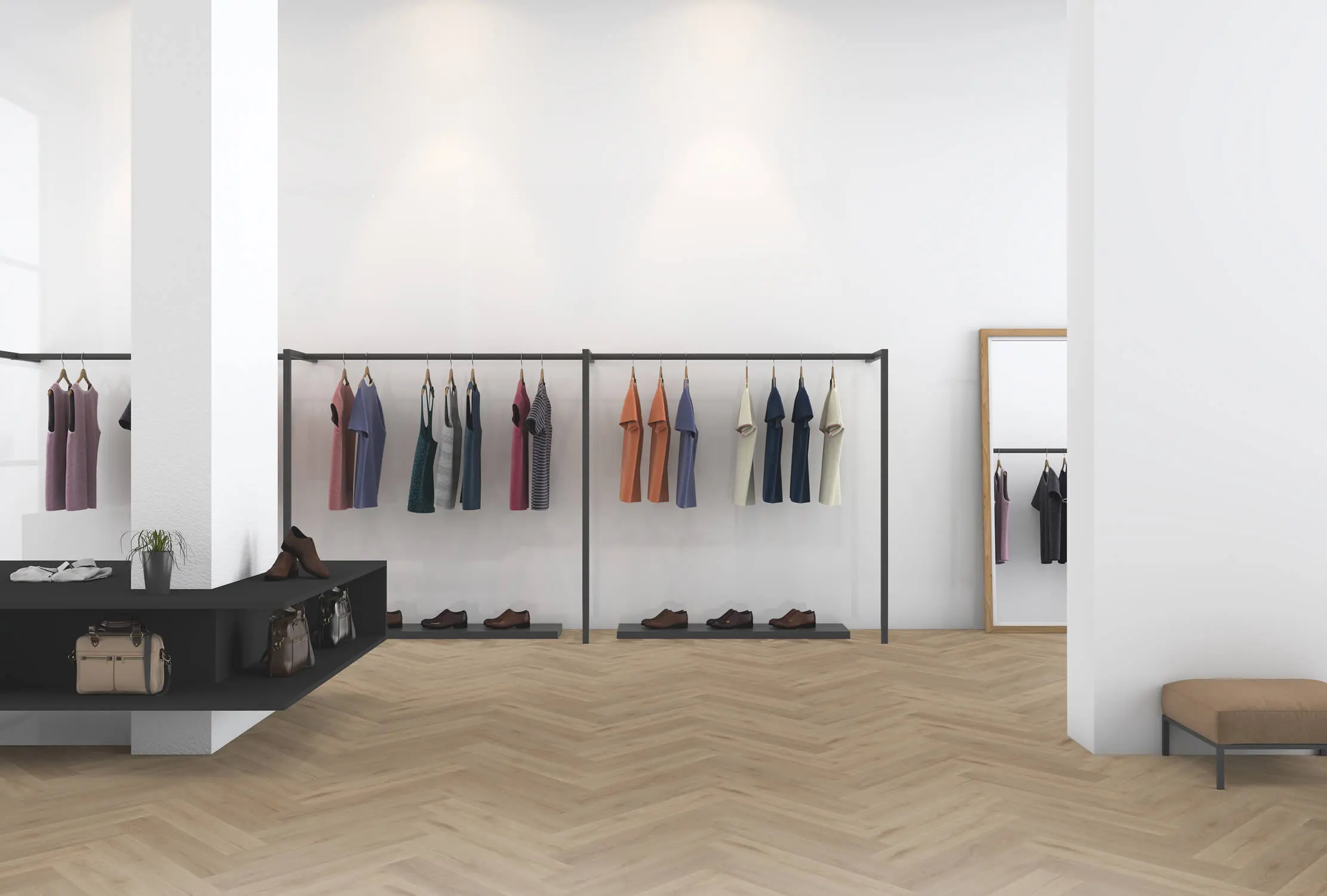 Allegro 3307 Greige Oak Visgraat